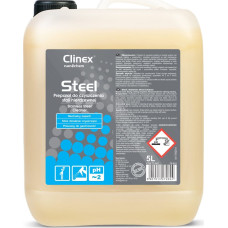 Clinex Płyn do mycia mebli i urządzeń ze stali nierdzewnej CLINEX Gastro Steel 5L Płyn do mycia mebli i urządzeń ze stali nierdzewnej CLINEX Gastro Steel 5L