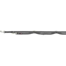 Trixie Smycz regulowana Premium, M–L: 2.00 m/20 mm, grafit