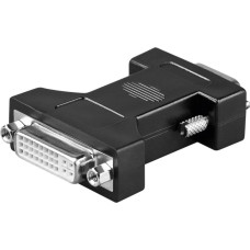 Microconnect Adapter AV MicroConnect DVI-I - D-Sub (VGA) czarny (MONBG)