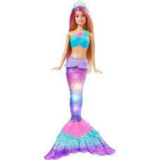 Barbie Lalka Barbie Barbie Dreamtopia - Syrenka Migoczące światełka (HDJ36)