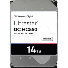 WD Dysk serwerowy WD Dysk serwerowy HDD Western Digital Ultrastar DC HC550 WUH721814ALE6L4 (14 TB; 3.5
