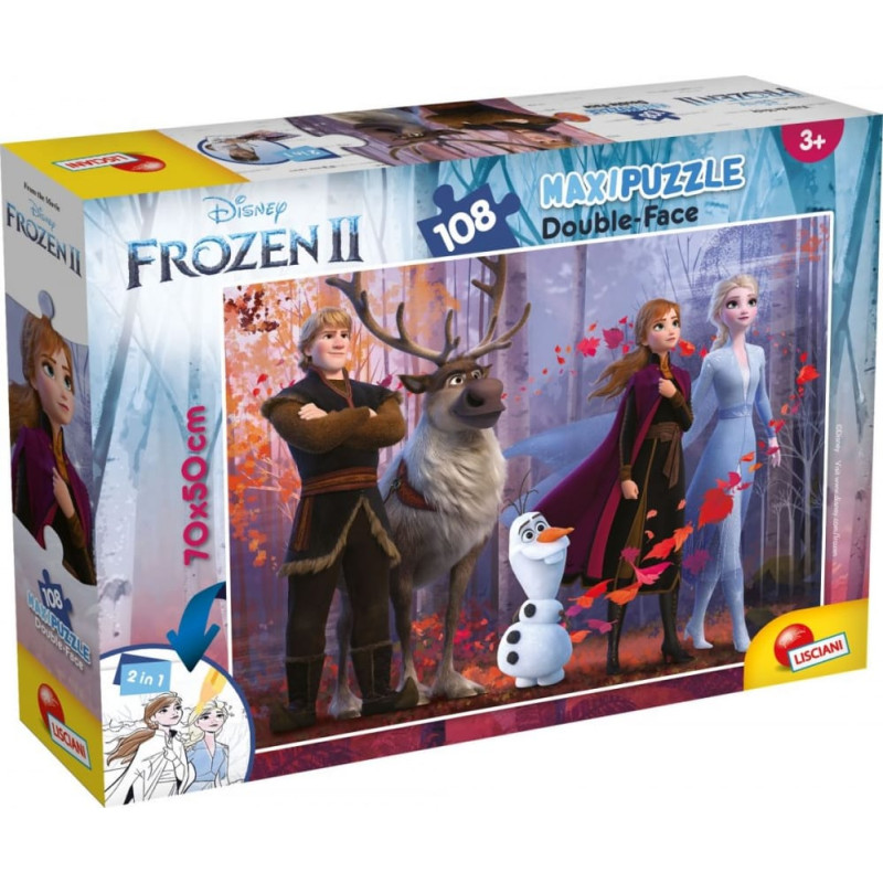 Lisciani Puzzle Maxi 108 elementów Frozen II