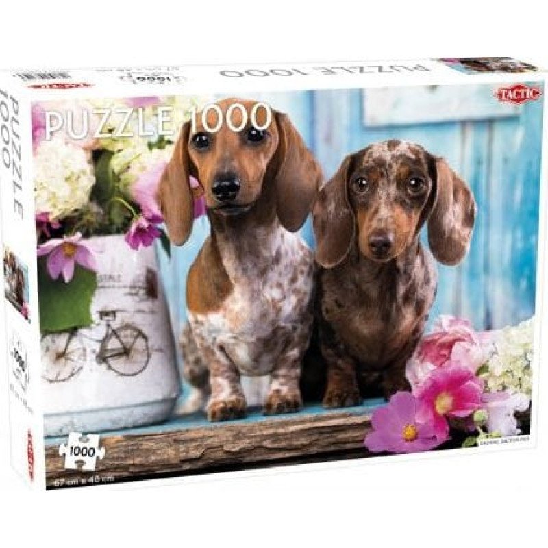 Tactic Puzzle 1000 Dashing Dachshunds (58314)