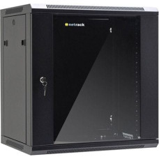 Netrack 019-120-645-022 rack cabinet 12U Wall mounted rack Black