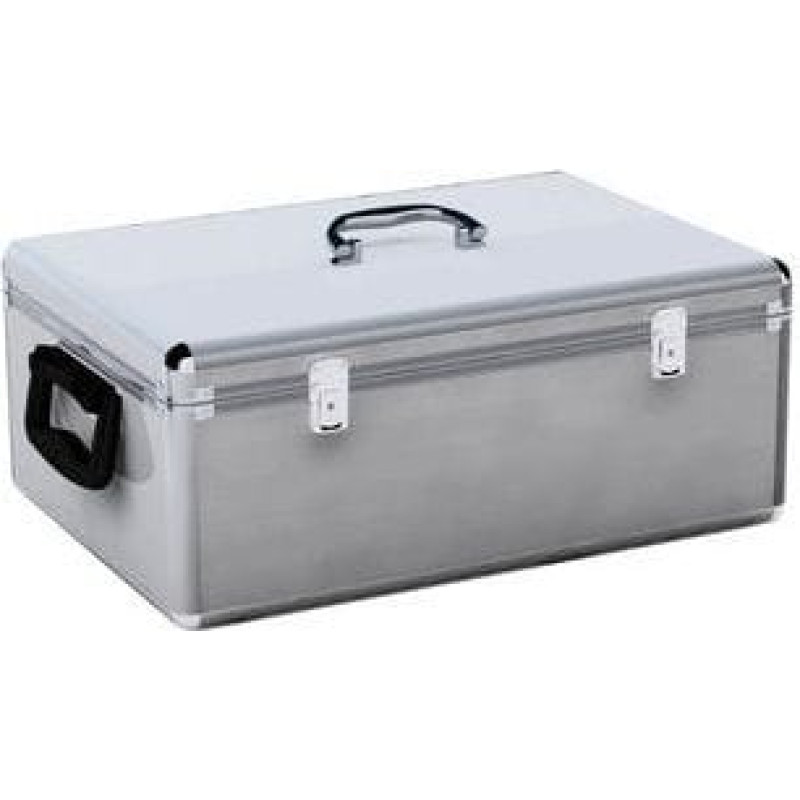 Mediarange Kufer na 500 płyt, srebrny (BOX77)