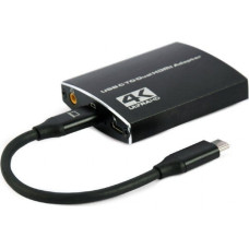 Gembird Adapter USB-C do 2xHDMI 4Kx2K audio