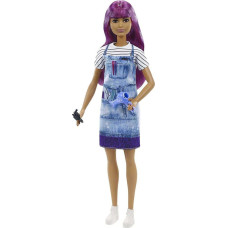 Mattel Lalka Barbie Mattel Kariera - Fryzjerka (DVF50/GTW36)
