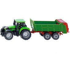 Siku Traktor z przyczepą - 1673