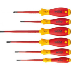 Wiha Schraubendreher-Set SoftFinish electric slimFix, 6-teilig (rot/gelb)