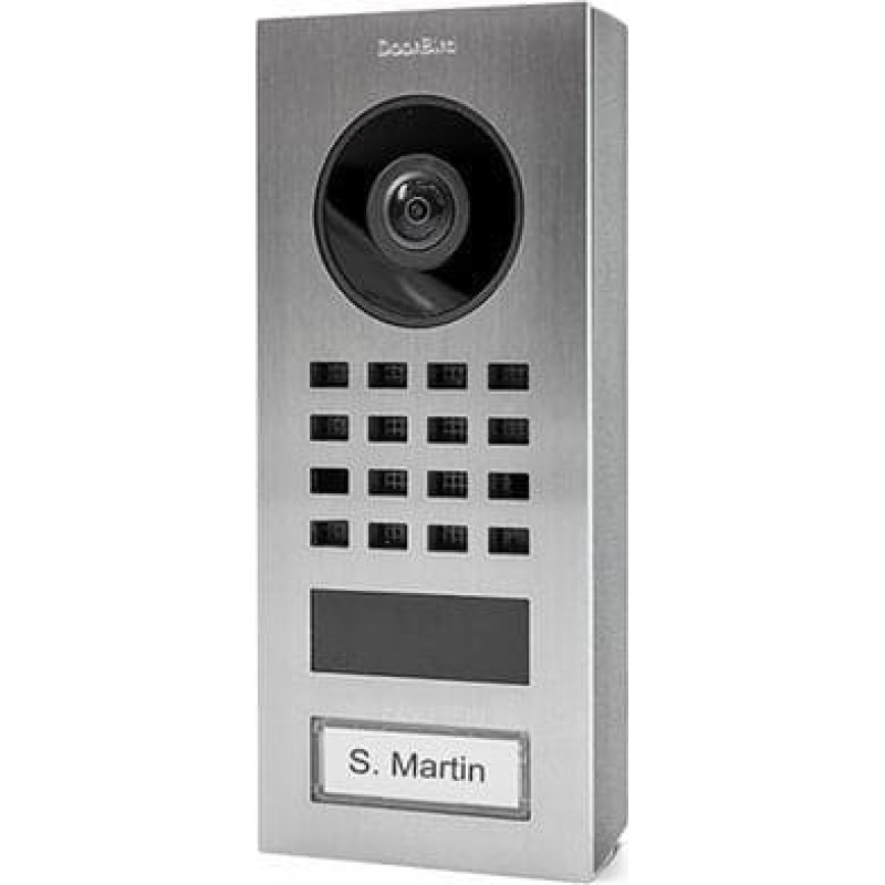 Doorbird DoorBird D1101V IP Video Türstation Aufputz Edelstahl V2A
