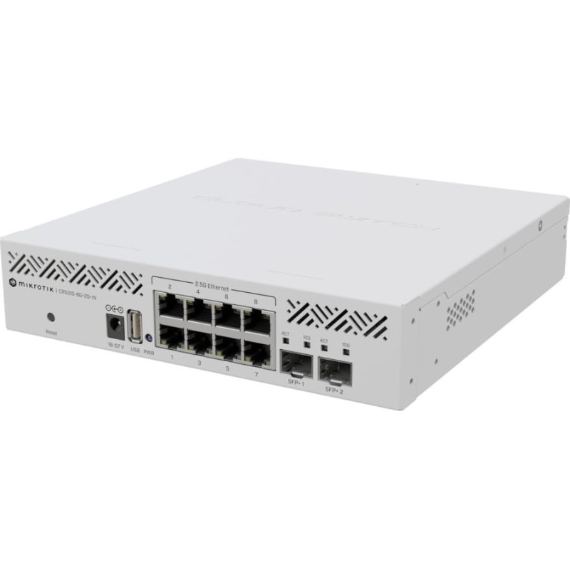Mikrotik Switch MikroTik NET ROUTER/SWITCH 8PPORT 2.5G/2SFP+ CRS310-8G+2S+IN MIKROTIK