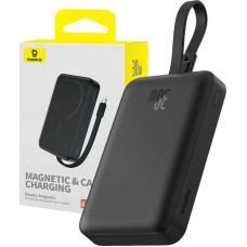 Baseus Powerbank Baseus Powerbank magnetyczny Baseus Magnetic Mini 10000mAh 30W MagSafe (czarny)
