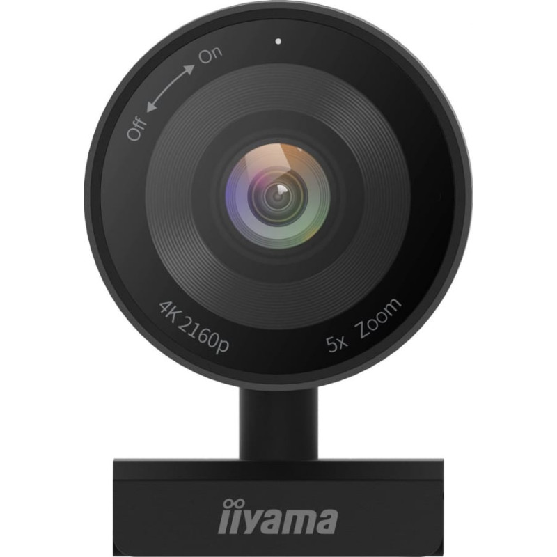 Iiyama Kamera internetowa iiyama Kamera UC-CAM10PRO-1 4K, 8.4M, 120 stopni, MIC, USB-C