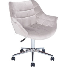 Beliani Krzesło biurowe Beliani Krzesło biurowe regulowane welurowe szare LABELLE Lumarko!