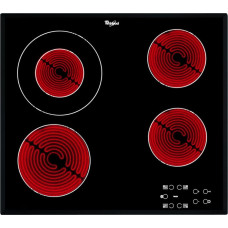 Whirlpool AKT 8130 BA hob Black Built-in Ceramic 4 zone(s)