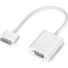 Apple Adapter USB Apple Apple 30pin - VGA Biały  (MC552ZM/B)