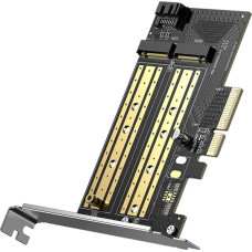Ugreen Kontroler Ugreen Adapter PCIe 3.0 x4 do M.2 M-Key + M.2 B-Key