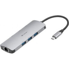 Tracer Adapter USB Tracer ADAPTER TRACER A-3, USB-C, HDMI 4K, USB 3.0, PDW 100W, ETH