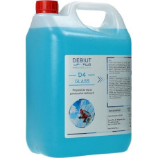 Debiut Plus Professional Debiut Plus Professional D4 Glass - Preparat do mycia powierzchni szklanych - 5 l