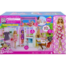 Barbie Kompaktowy domek + lalka (HCD48)