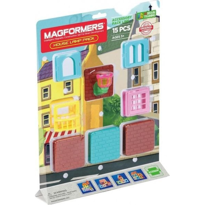 Magformers Akcesoria do klocków magnetycznych Lampa (798008)