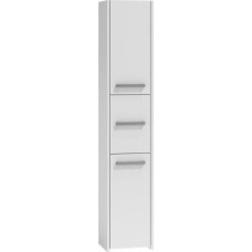 Topeshop Szafka łazienkowa słupek regał model 33 biały (S33 BIEL)