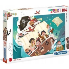 Clementoni Puzzle 104 elementy Piraci