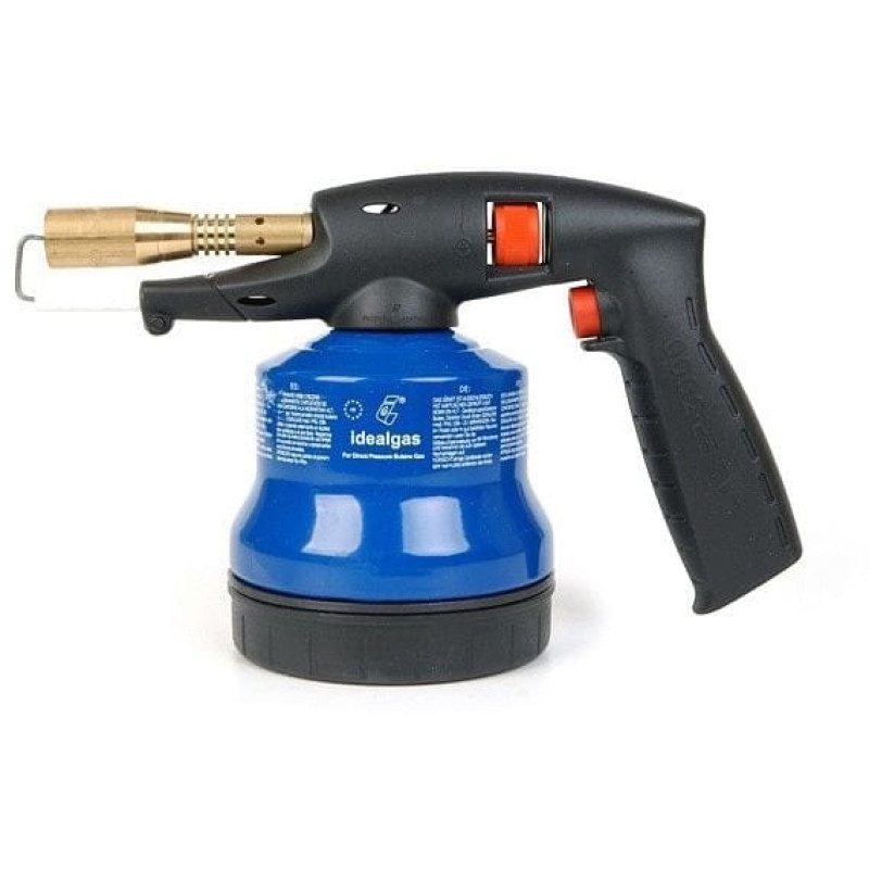 Idealgas Palnik lutowniczy z zapalniczą + 4 naboje (IFFLA5PM4)