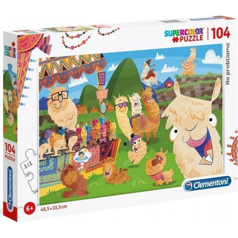 Clementoni Puzzle 104 elementy No ProbLLAMA