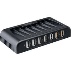 Akasa HUB USB Akasa 7x USB-A 2.0 (AK-HB-12BKCM)