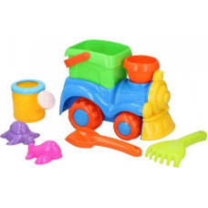Eddy Toys Eddy toys - Zestaw zabawek do piaskownicy 8 el. Pociąg
