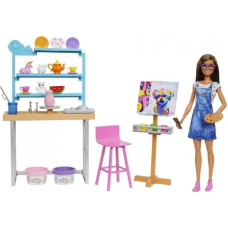 Barbie Lalka Barbie Barbie - Pracownia artystyczna (HCM85)