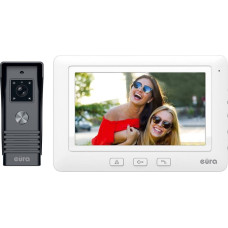 Eura Wideodomofon EURA VDP-45A3 ALPHA biały kolor monitor 7'' obsługa 1 wejścia