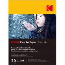 Kodak Papier Fotograficzny Foto Kodak Premium FineArt Smooth 20 szt. A4 21x30cm / CAT 9891-092