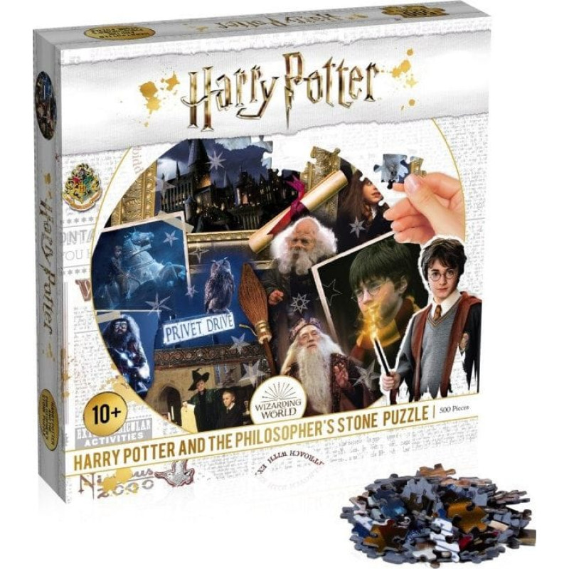 Winning Moves Puzzle 500 elementów Harry Potter i Kamień Filozoficzny