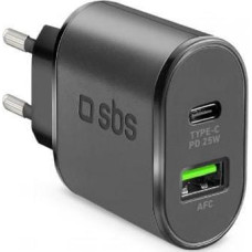 Sbs Mobile Ładowarka SBS Mobile 1x USB-A 1x USB-C  (JAB-7170489)