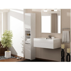 Top E Shop Topeshop S30 BIEL bathroom storage cabinet White