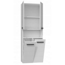 Top E Shop Topeshop NEL 2K DK BPOŁ bathroom storage cabinet White