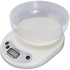 Esperanza EKS007 Kitchen scale with a bowl. White Electronic kitchen scale