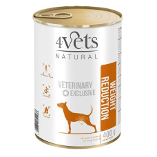 4Vets Natural Weight Reduction Dog - wet dog food - 400 g