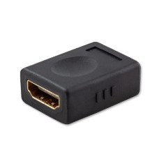 Savio HDMI (F) – HDMI (F) – Adapter, straight, barrel CL-111 Black