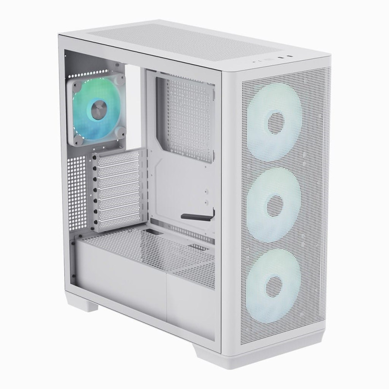 Aerocool Obudowa AEROCOOL APNX C1-WT-v1 ARGB