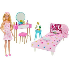 Mattel Lalka Barbie Mattel Zestaw Sypialnia HPT55