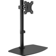 Vision VISION freistehender Monitor-Schreibtischstander - 30 JAHRE GARANTIE - geeignet fur Bildschirm 13-32 Zoll mit VESA-Grossen 75 x 75 oder 100 x 100 Standerhohe 452 mm - max. Entfernung. 283mm-Drehbar - schwenk-und neigbar-Schnellentriegelung-Rand