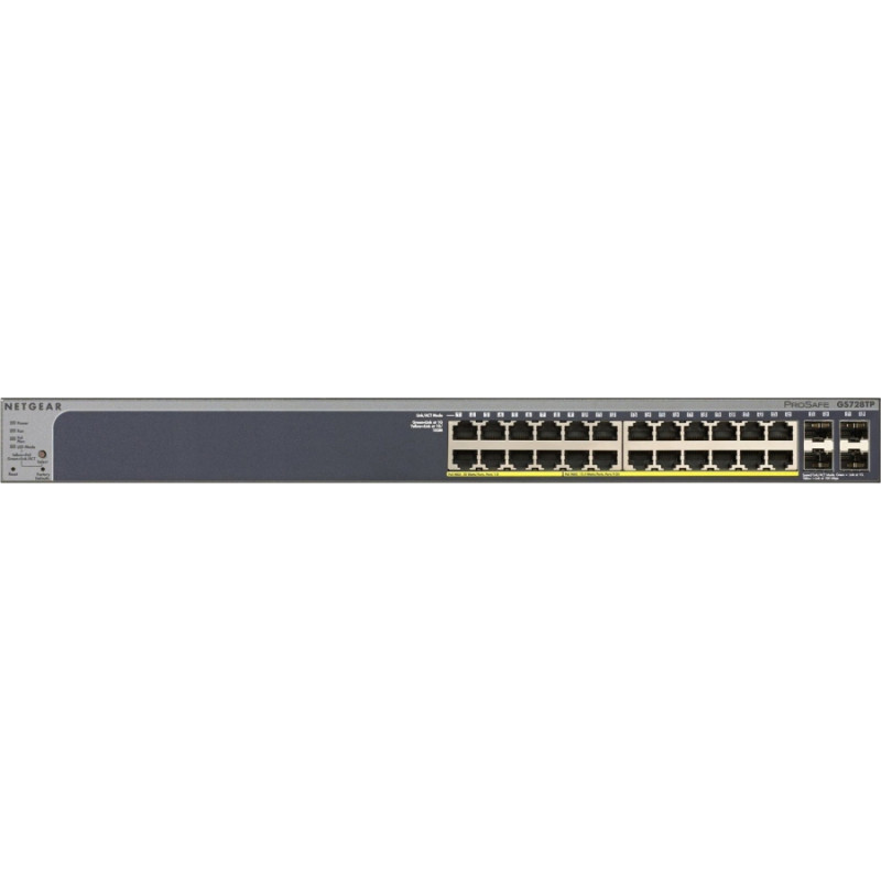 Netgear Switch NETGEAR Switch GS728TP Smart 24xGE PoE 4xSFP