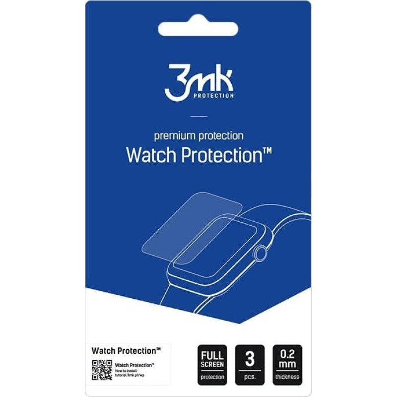 3MK Xiaomi Mi Band 8 Active - 3mk Watch Protection v. ARC+