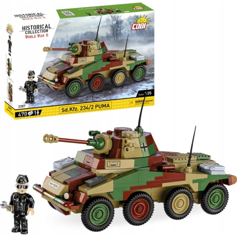 Cobi Klocki Klocki Sd.Kfz. 234/2 Puma