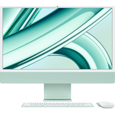 Apple Komputer Apple Apple iMac 24” 4.5K Retina, Apple M3 8C CPU, 10C GPU/8GB/512GB SSD/Green/SWE Apple