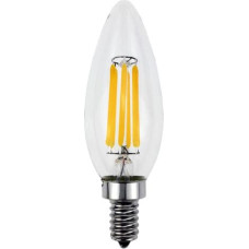 Omega LED Bulb Filament Candle E14, 4W, 2800K