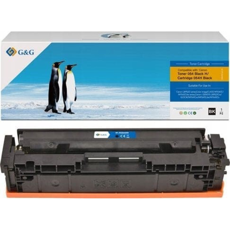 G&G Toner G&G G&G kompatybilny toner z Canon 054HK, NT-PC054XBK, black, 3100s, high capacity